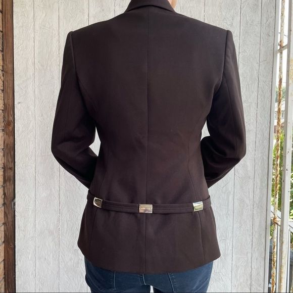 VERTIGO brown blazer 🇫🇷 - Picture 4 of 12